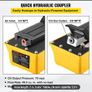 10000 PSI Hydraulic Air Foot Pump with Hose High Pressure Jack Tool w/ Full Kits Image 6