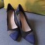 High heels shoes navy/black/brown (new) Image 4