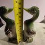 SET OF 2 Rare find,  Kitsch 1960s Green Mallard Duck Figure, Figurine, Ornament - Vintage Ceramic Image 2