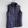 Pre Owned Dunnes Stores Navy Puffer Gilet Bodywarmer Image 2