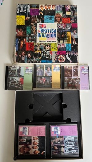 British invasion US box set rare.
