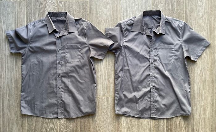 Schoolwear - Grey School Shirts & Trousers: 12-13yrs