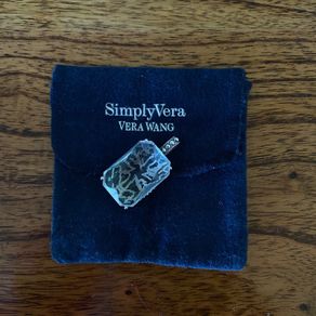 Vera Wang Large Silver Pendant