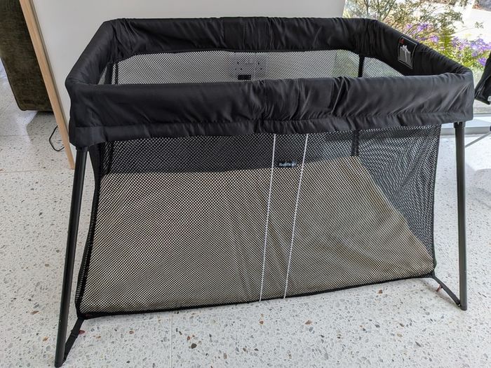 BabyBjorn Travel Cot Light - Black
