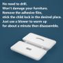 8 PCS Baby Cabinet Locks, Child Drawers Locks, Baby Proofing Safety Locks Self Adhesive for Cupboards, Fridge, Cabinets, Dishwasher, Ovens Image 5