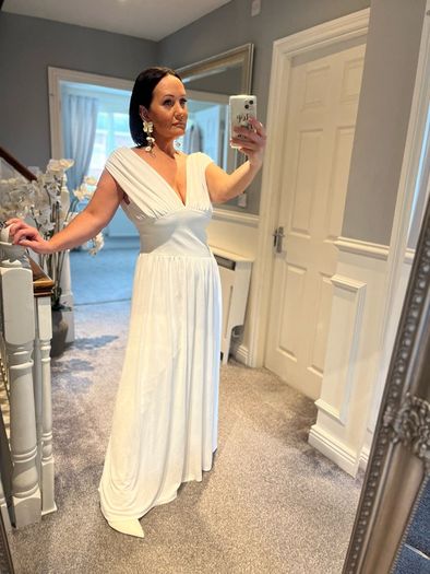 zara maxi dress