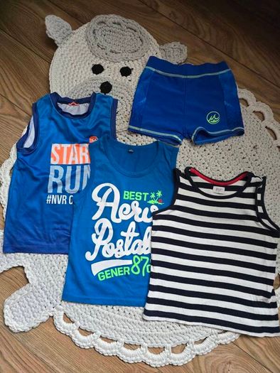 Big bundle boy clothes 5-6 years + shoes and gift