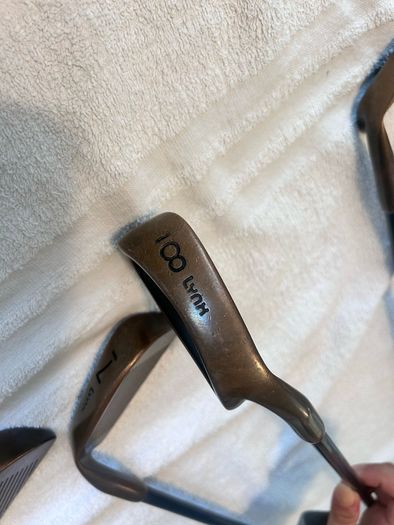 beryllium copper parallax golf irons