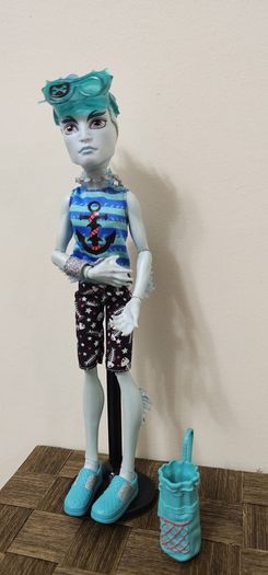 Monster High Doll Gillington Gil Webber Shriekwrecked