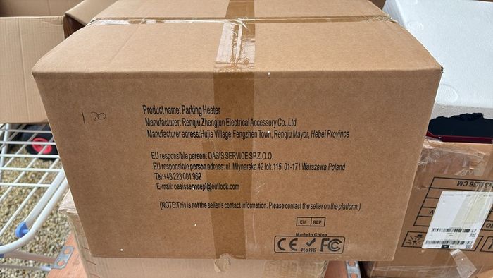 5KW 12V Diesel Parking Heater with LCD Monitor,Air Diesel Heater Parking Heater with Silencer for Truck Boat Car