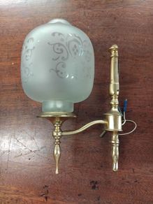 Vintage Brass Wall Sconce light