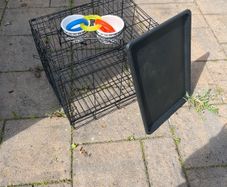 FREE Small dog cage and accessories