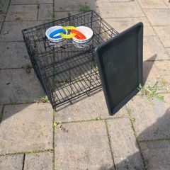 FREE Small dog cage and accessories