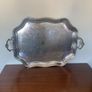 Silver plate Tea Set  with Tray Image 6