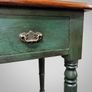 19th Century Painted Mahogany Console Table Image 5