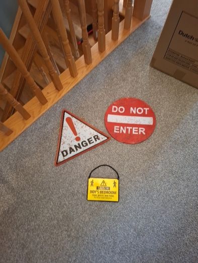 Metal Signs kids