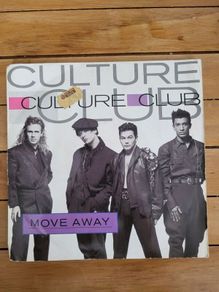 Culture Club Move Away 7 inch Vinyl Single 1986 Virgin VS 845
