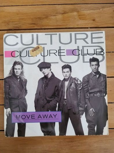 Culture Club Move Away 7 inch Vinyl Single 1986 Virgin VS 845