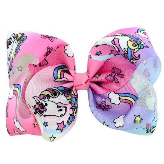 Hair unicorns Bow clip style