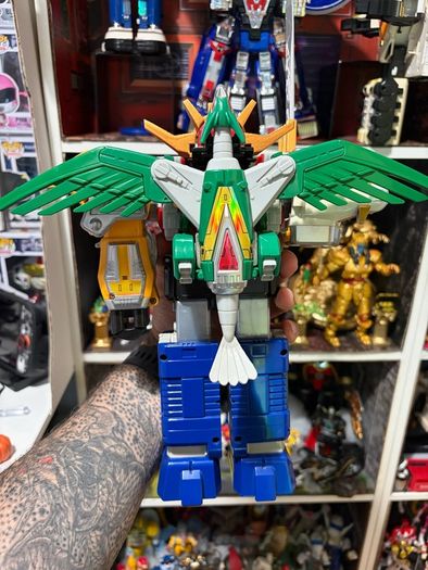 Power Rangers Lost Galaxy Gingaman DX GingaiOh Megazord Galactabeast BANDAI