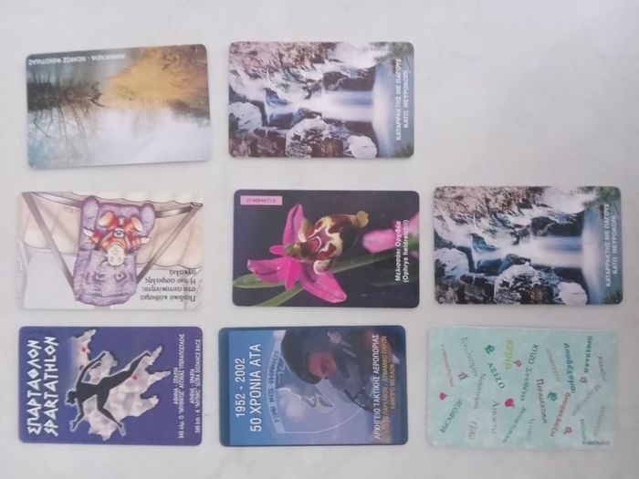 Call cards Italy and Greece. 99 cards