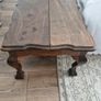 Antique Hardwood Coffee table with claw and ball feet bought on pamona for 699 euro Image 3