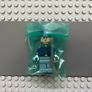 lego the Lone Ranger tlr019 Cavalry Soldier minifigure- Backpack, Black Eyebrows, Crooked Smile Image 3