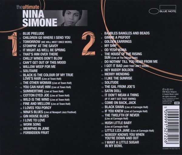 Nina Simone. The Ultimate. 2 x CD. Free Postage!