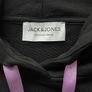 New Jack Jones Black Hoodie Sweatshirt || BNWT Image 2