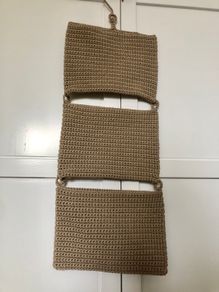 Hanging storage  W29xH78cm beige