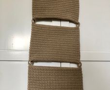 Hanging storage  W29xH78cm beige