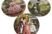 Royal Doulton Collector Plates - Set of 3 Designed by Neil Faulkner (1989)
