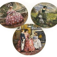 Royal Doulton Collector Plates - Set of 3 Designed by Neil Faulkner (1989)