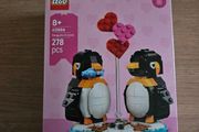 lego 40886 valentine's day, penguins in love