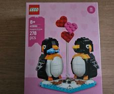 lego 40886 valentine's day, penguins in love