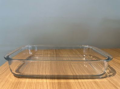 Glass baking tray - large
