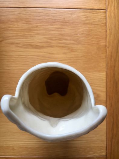 Belleek Owl Vase