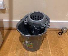 bucket and mop