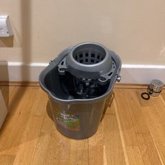 bucket and mop