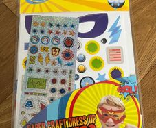 New - Paper Craft Dress Up - Superhero