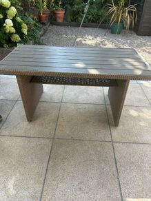 JYSK outdoor table - brand new