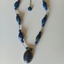 ladies Lapis Lazuli necklace Image 4