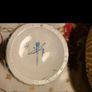 Antique blue and white Ridgeway Bordaux, Stoke on Trent pottery Vase.. Image 3