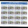 2005 Ireland World Dublin-Belfast Railway Commemorative Stamp Sheetlet Plate 1A1A1A1A Fine CDS Used with Dublin cancel of 5th April 2005 (First day of issued) on envelope extract. Image 4