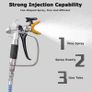1800W Pro Airless Wall Paint Sprayer Electric Sprayer Gun Adjustable Spray Pressure Wall Paint Spraying Machine Image 10