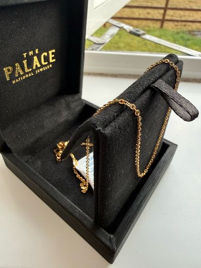 24K yellow gold chain/necklace