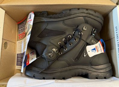 Steel Blue Safety Boots Uk9 New