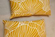 Mustard Cushions x 2 FREE