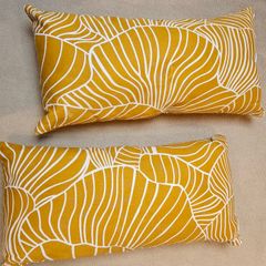 Mustard Cushions x 2 FREE