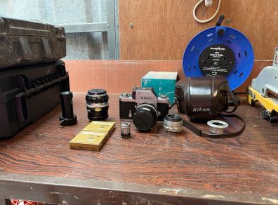 Vintage Nikon F Photomic Camera Collection